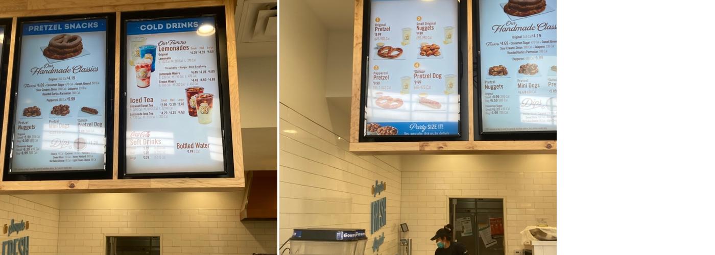 Cinnabon Menu