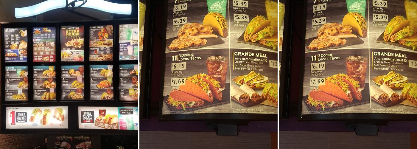 Taco Bell Menu