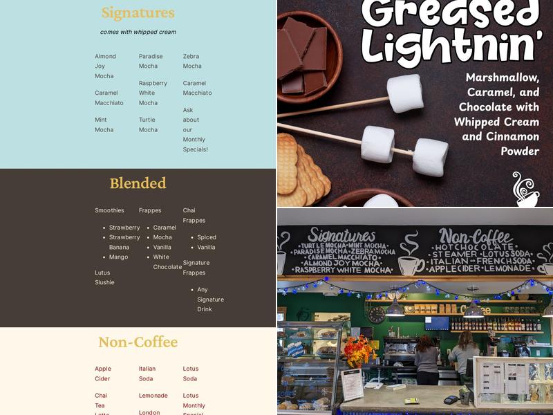 Julia's Java Menu