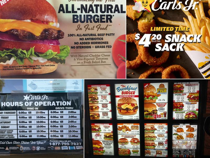 Carl’s Jr. Menu