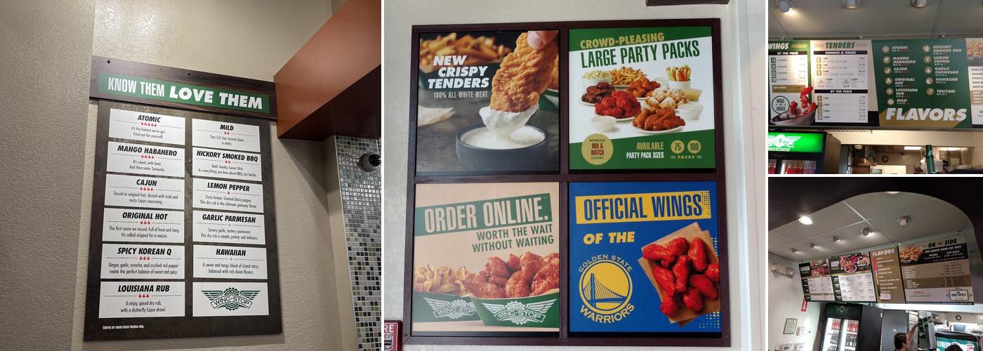Wingstop Menu
