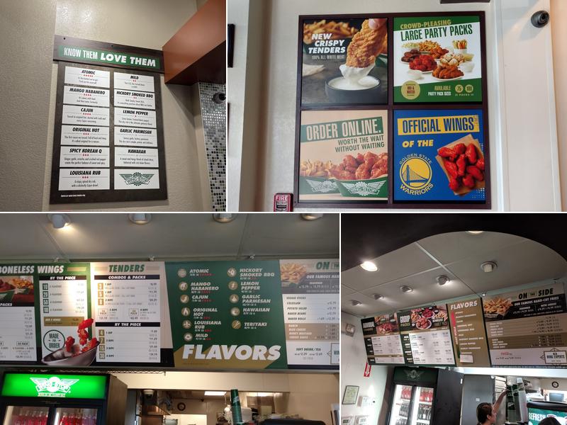 Wingstop Menu
