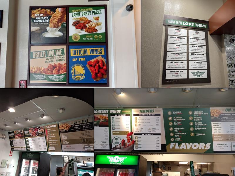 Wingstop Menu