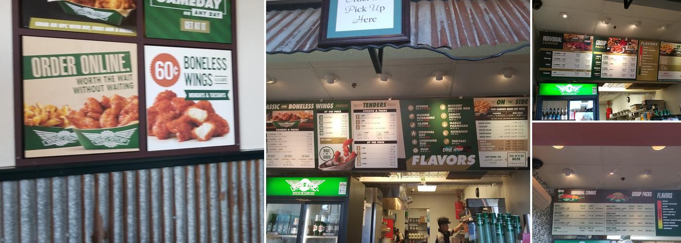 Wingstop Menu