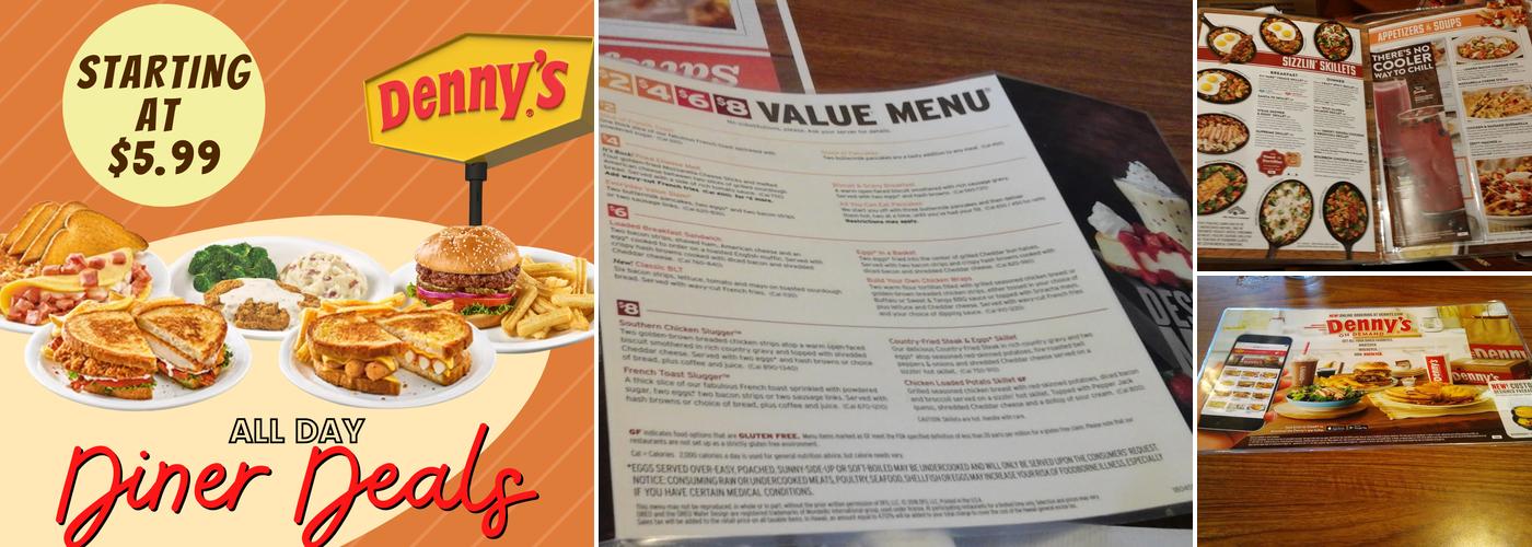 Denny's Restaurant Menu