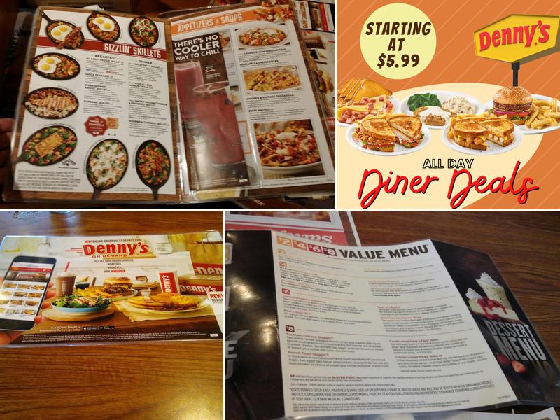 Denny's Restaurant Menu