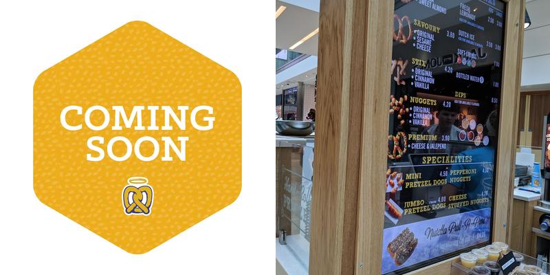 Auntie Anne Pretzels Menu