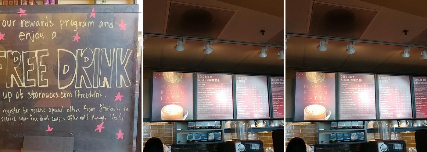 Starbucks Coffee Company Menu