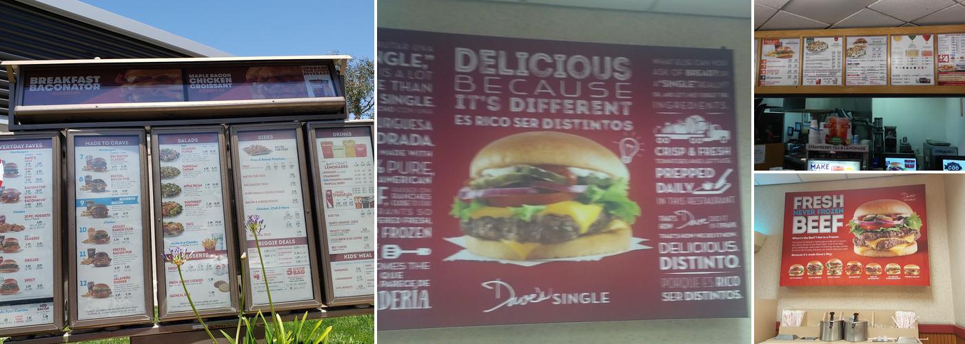 Wendy's Menu