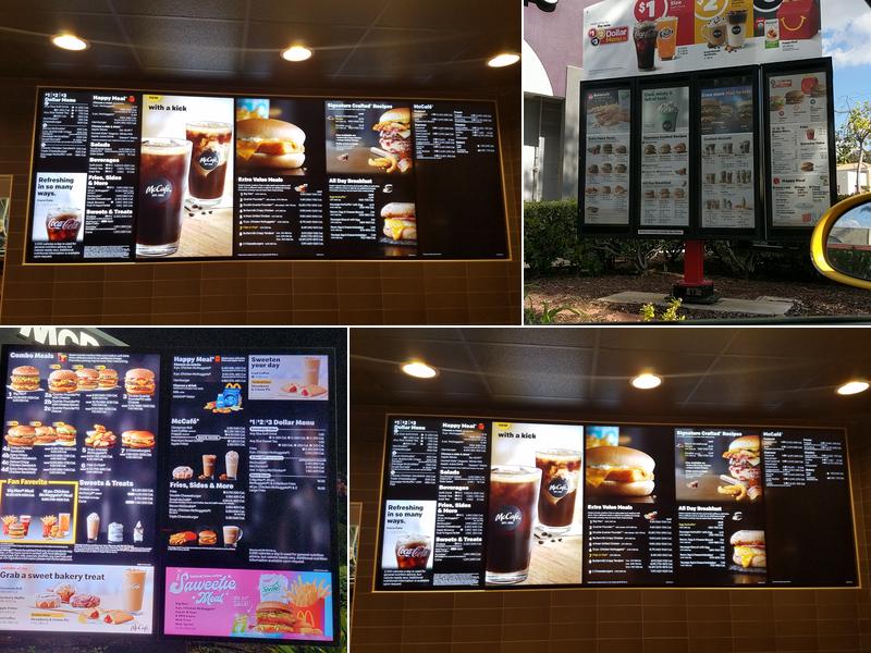 McDonald's Menu