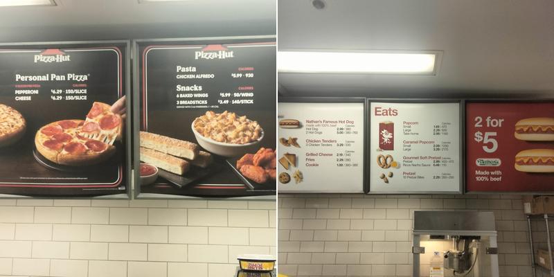 Pizza Hut Express Menu