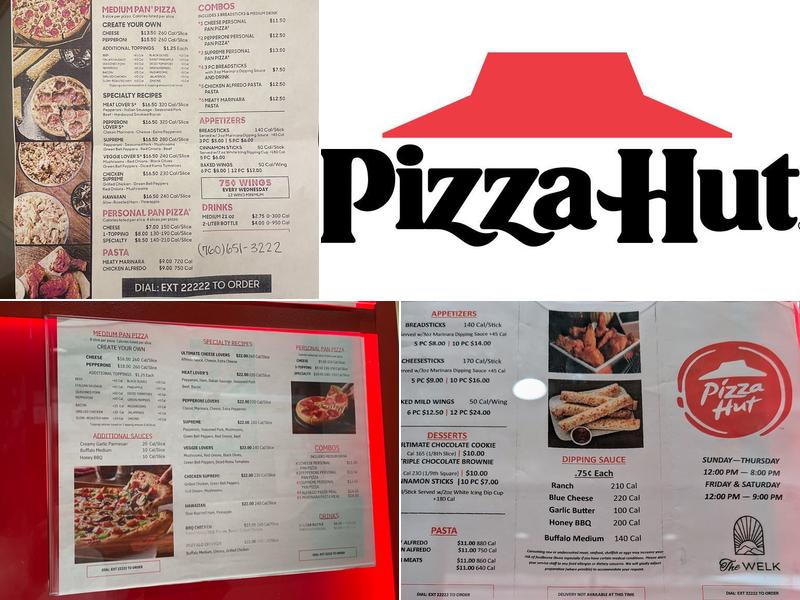 Pizza Hut Express Menu