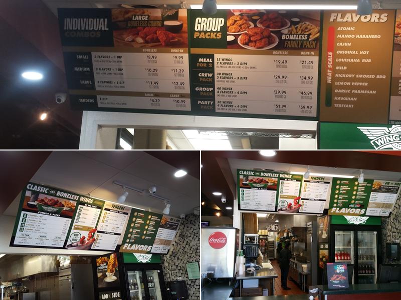 Wingstop Menu