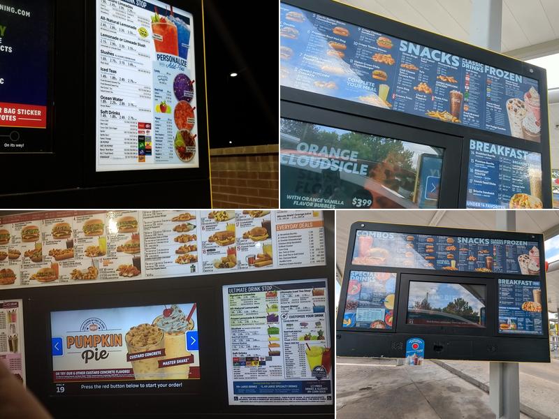 Sonic Drive-In Menu
