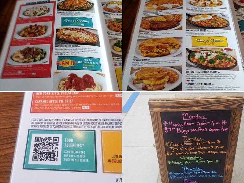 Denny's Menu