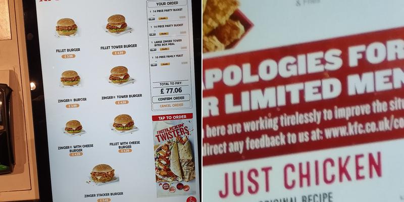 KFC Earlsfield - Garratt Lane Menu
