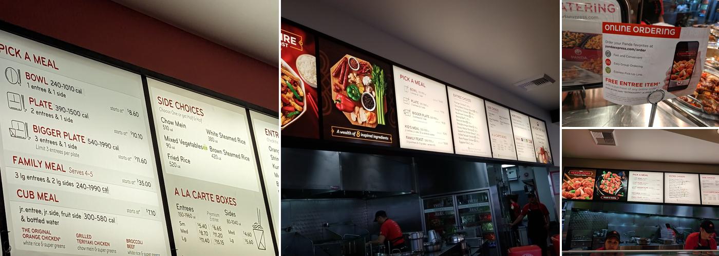Panda Express Menu