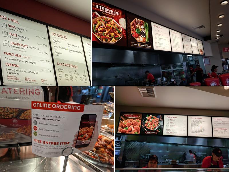 Panda Express Menu