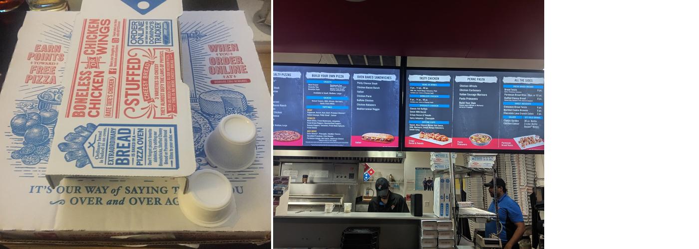 Domino's Pizza Menu
