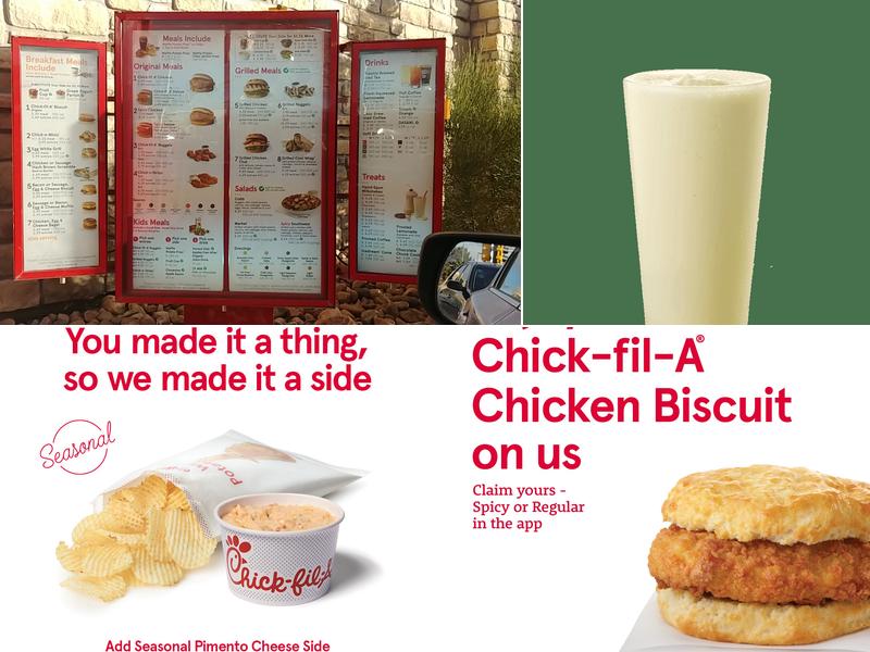 Chick-fil-A Menu