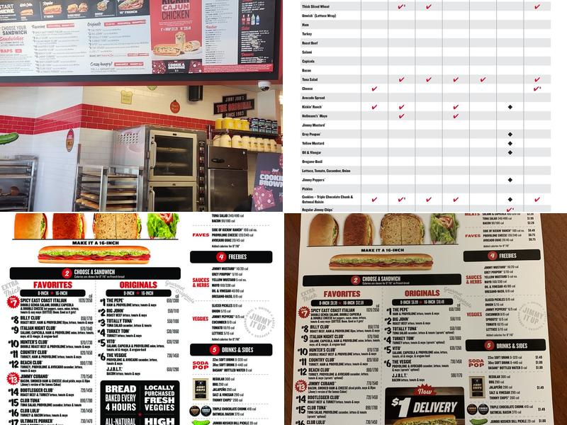 Jimmy John's Menu