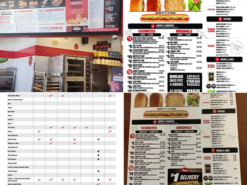 Jimmy John's Menu