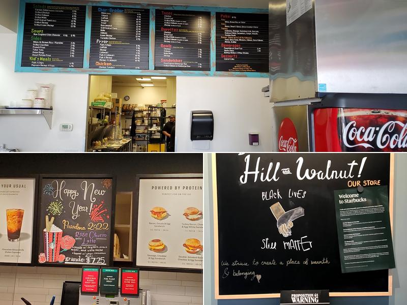 Starbucks Menu