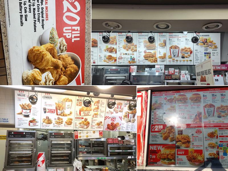 KFC Menu