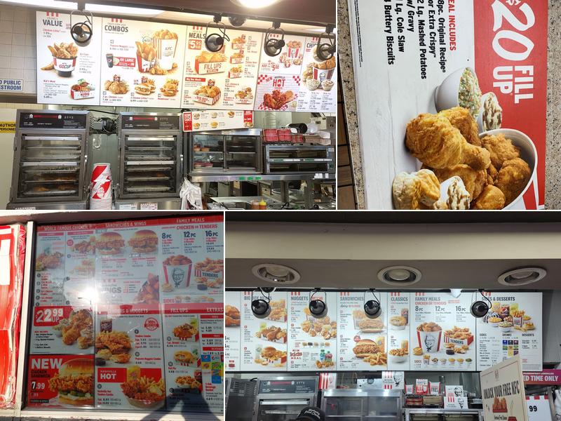 KFC Menu