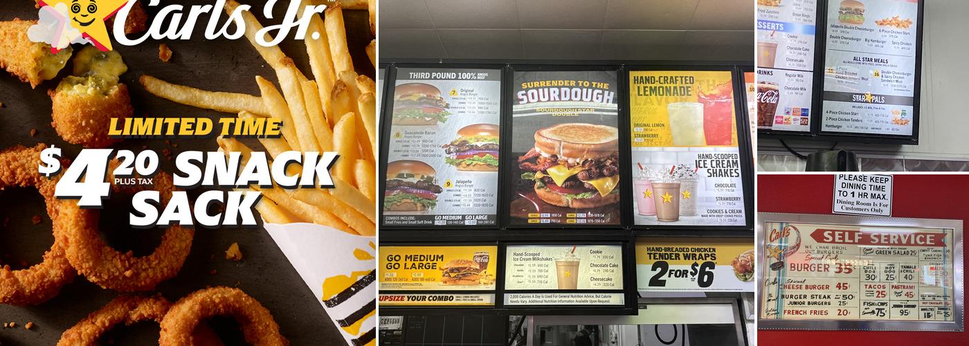 Carl’s Jr. Menu