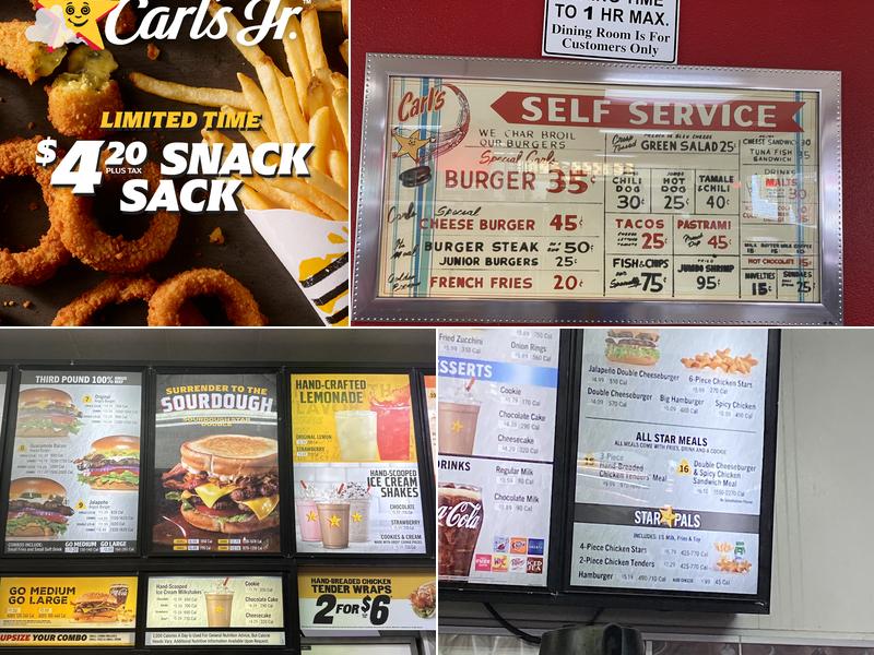 Carl’s Jr. Menu