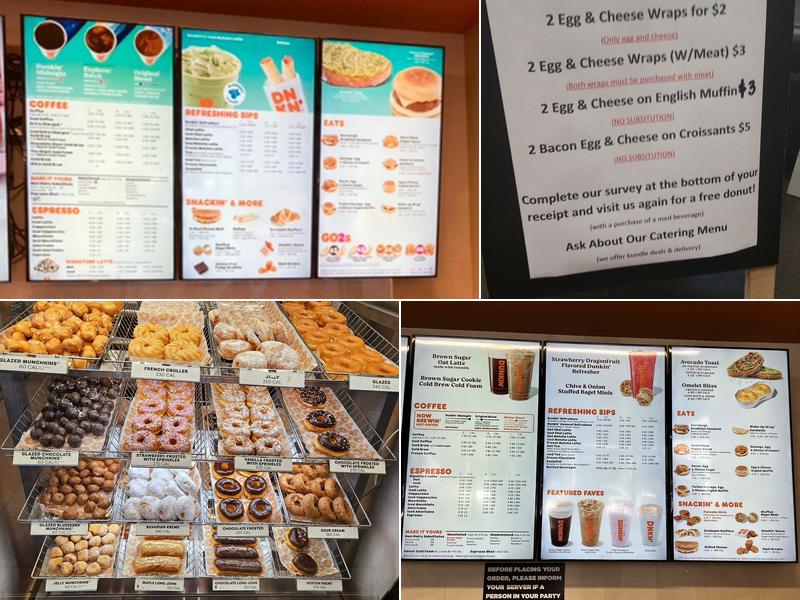 Dunkin' Menu