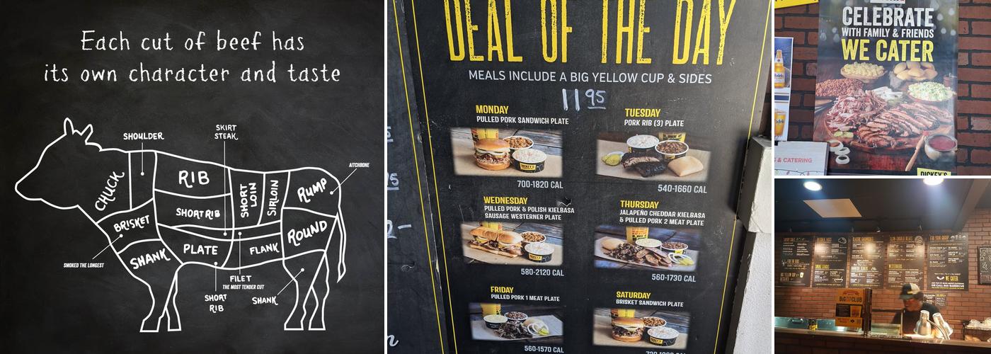 Dickey's Barbecue Pit Menu