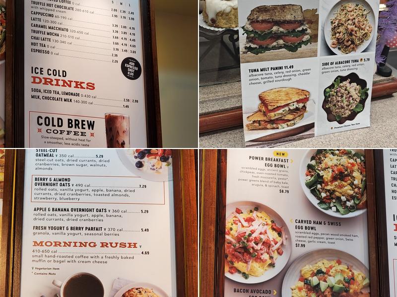 Corner Bakery Cafe Menu