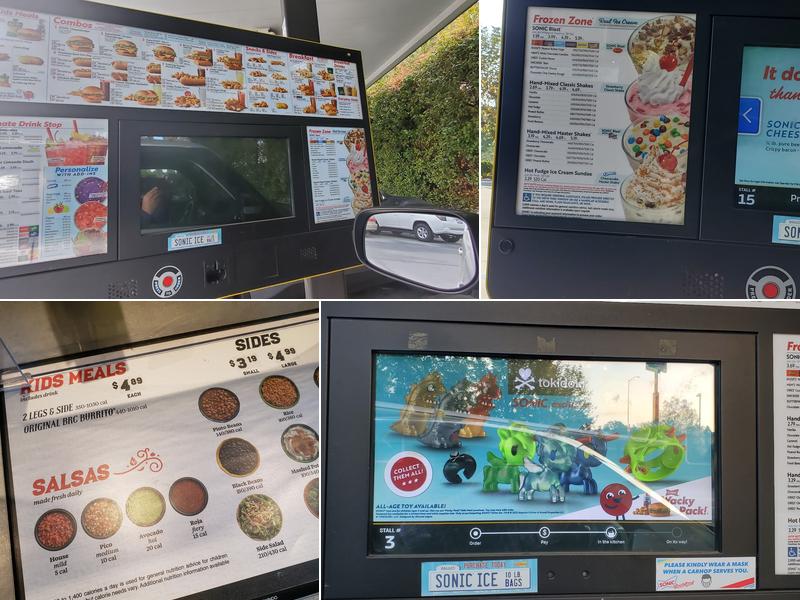 Sonic Drive-In Menu