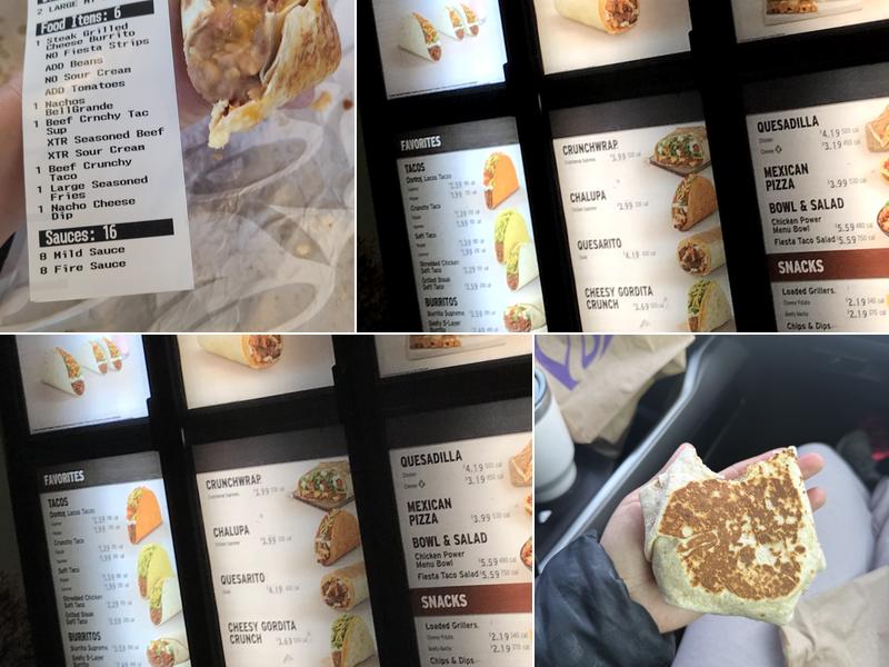 Taco Bell Menu