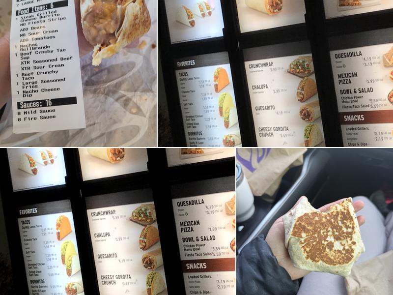 Taco Bell Menu