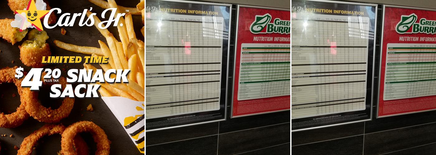 Carl’s Jr. Menu