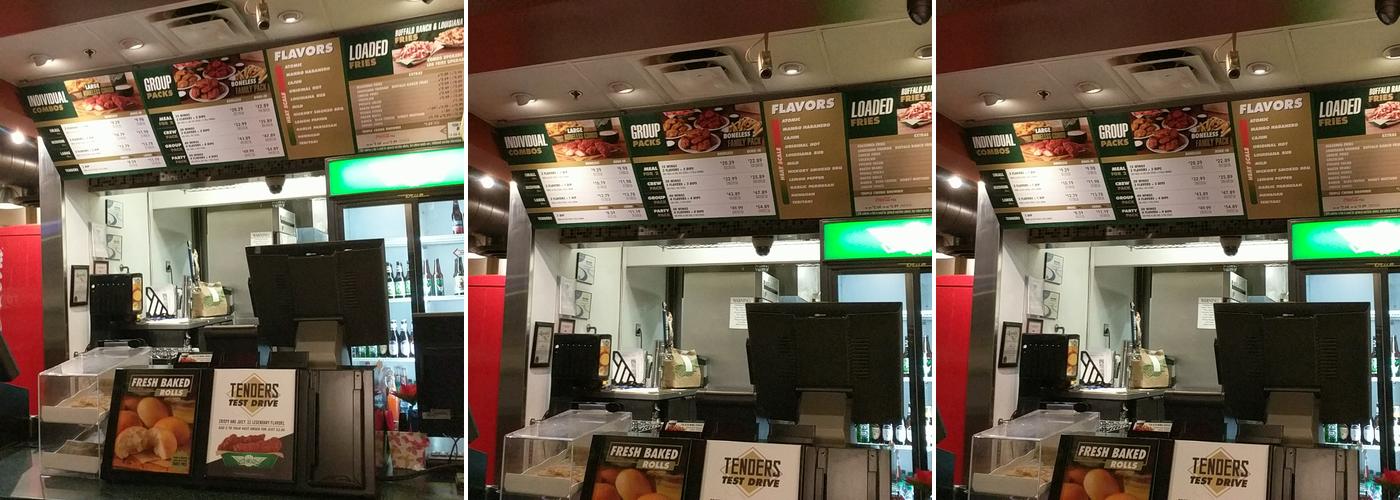 Wingstop Menu