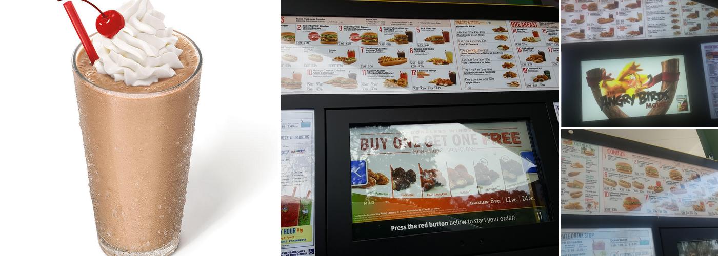 Sonic Drive-In Menu