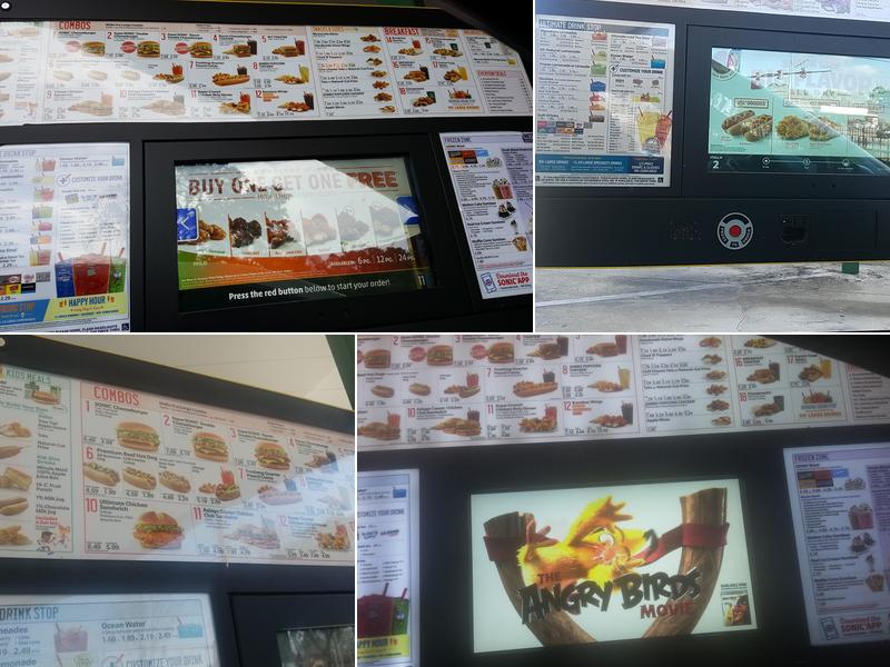 Sonic Drive-In Menu
