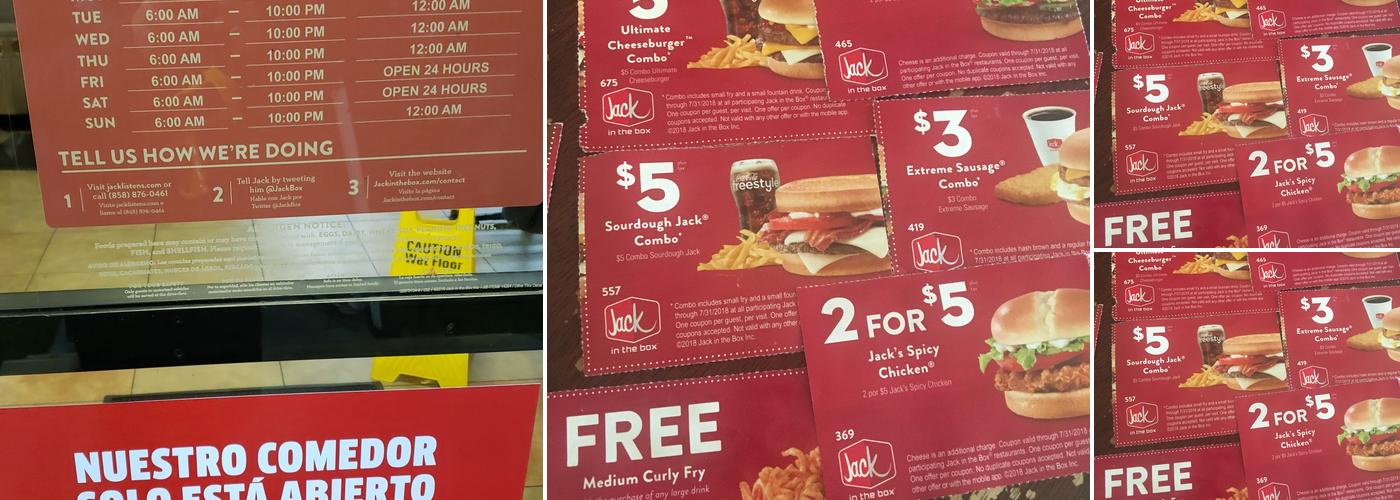 Jack In The Box Menu