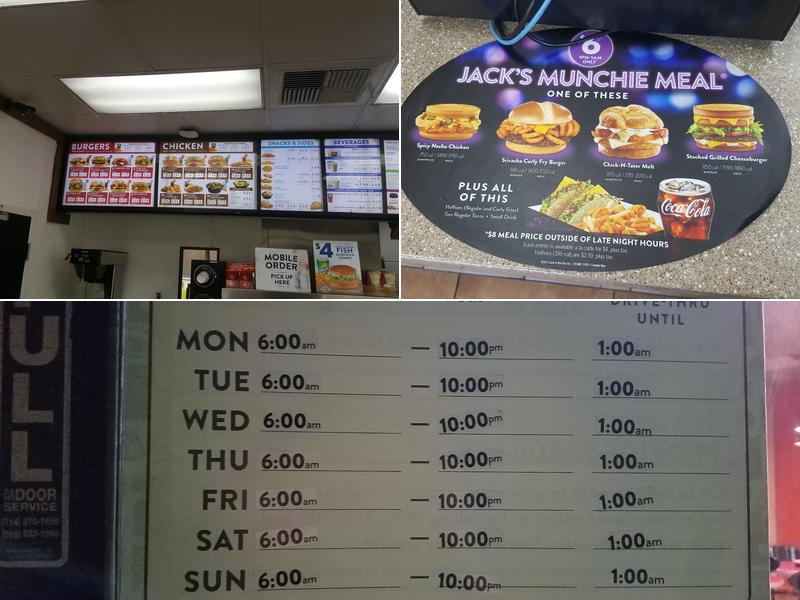 Jack In The Box Menu