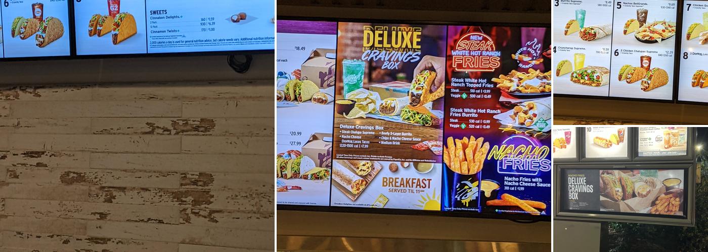 Taco Bell Menu