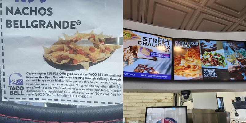 Taco Bell Menu