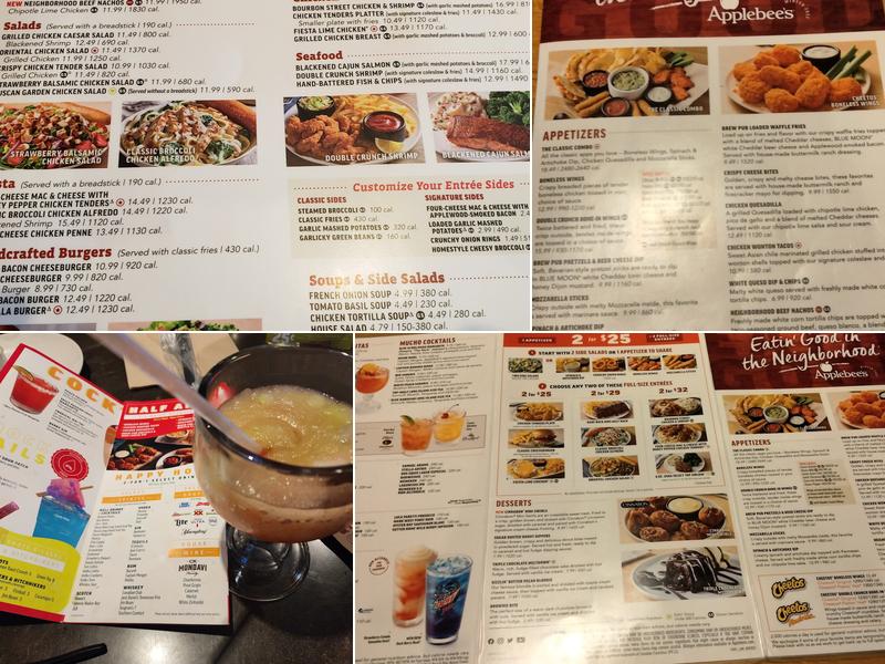 Applebee's Grill + Bar Menu