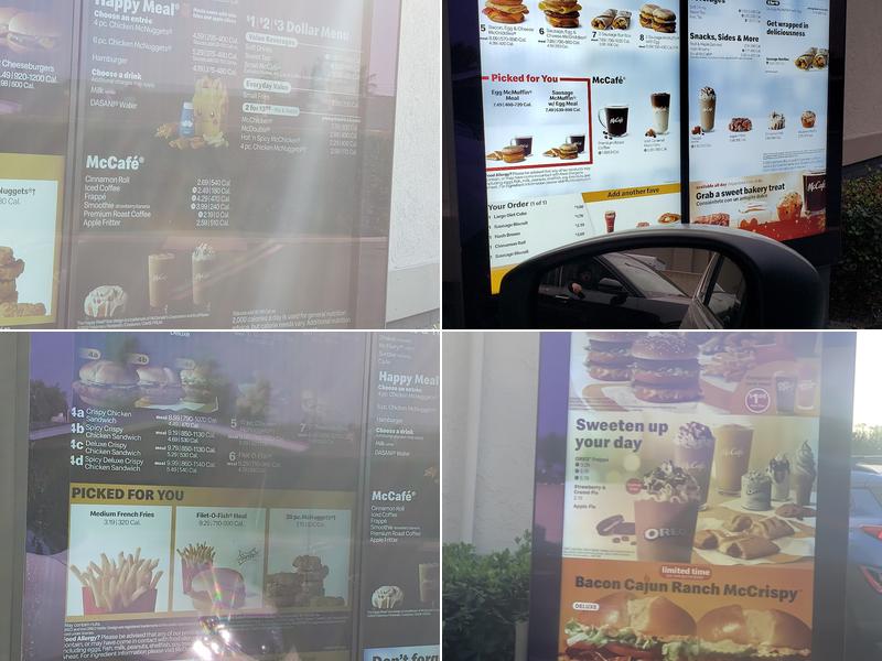 McDonald's Menu
