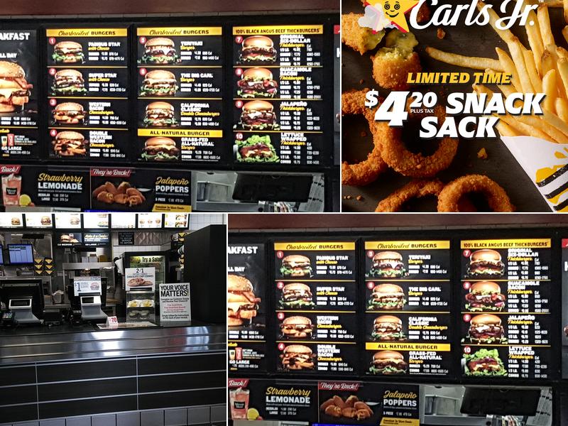 Carl’s Jr. Menu