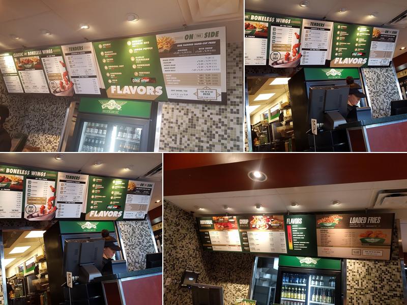 Wingstop Menu