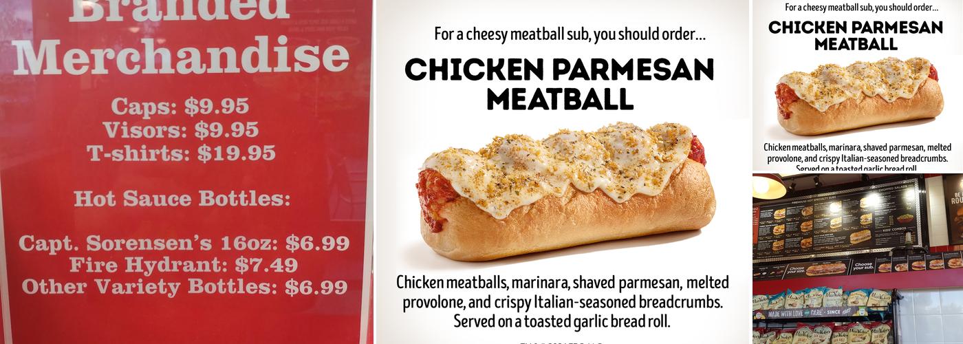 Firehouse Subs Tustin Road Menu